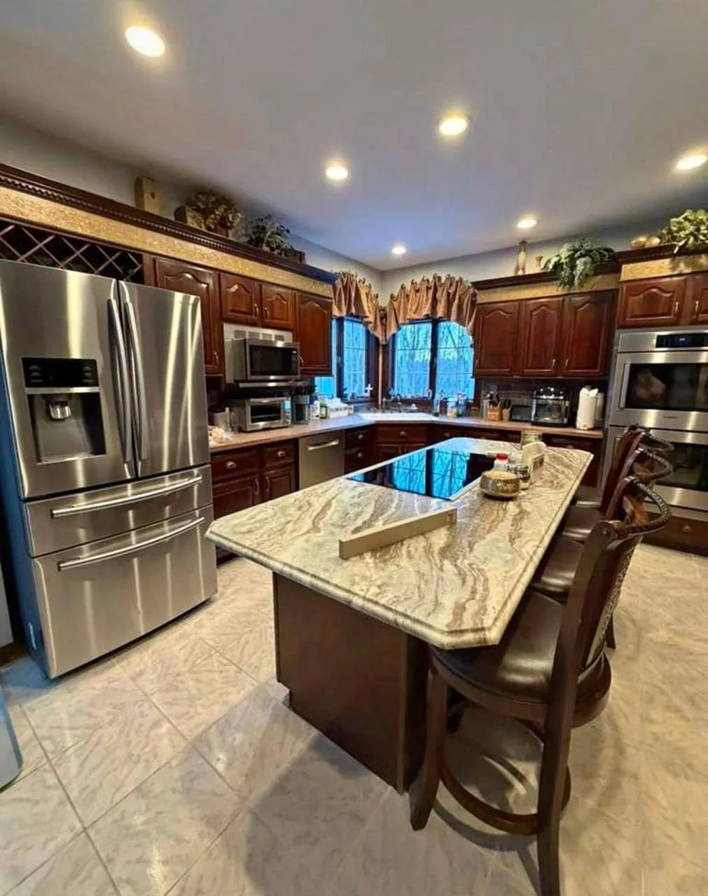 Sparkling clean kitchen in a Foxborough, MA home